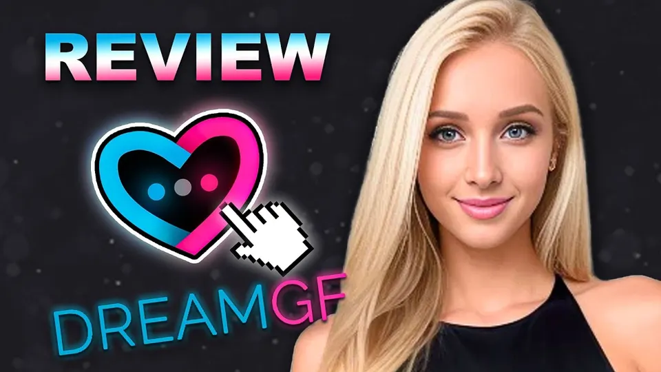 Miniatura filmu na YouTube „DreamGF Full Unbiased Review 2025” (kanał BestAIGirlfriends)