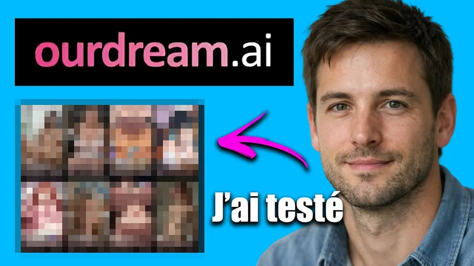 Miniatura filmu na YouTube „OurDream AI Avis : La meilleure petite amie IA en ligne ? (Test, Prix, Copine IA)” (kanał Avis Consommateurs)